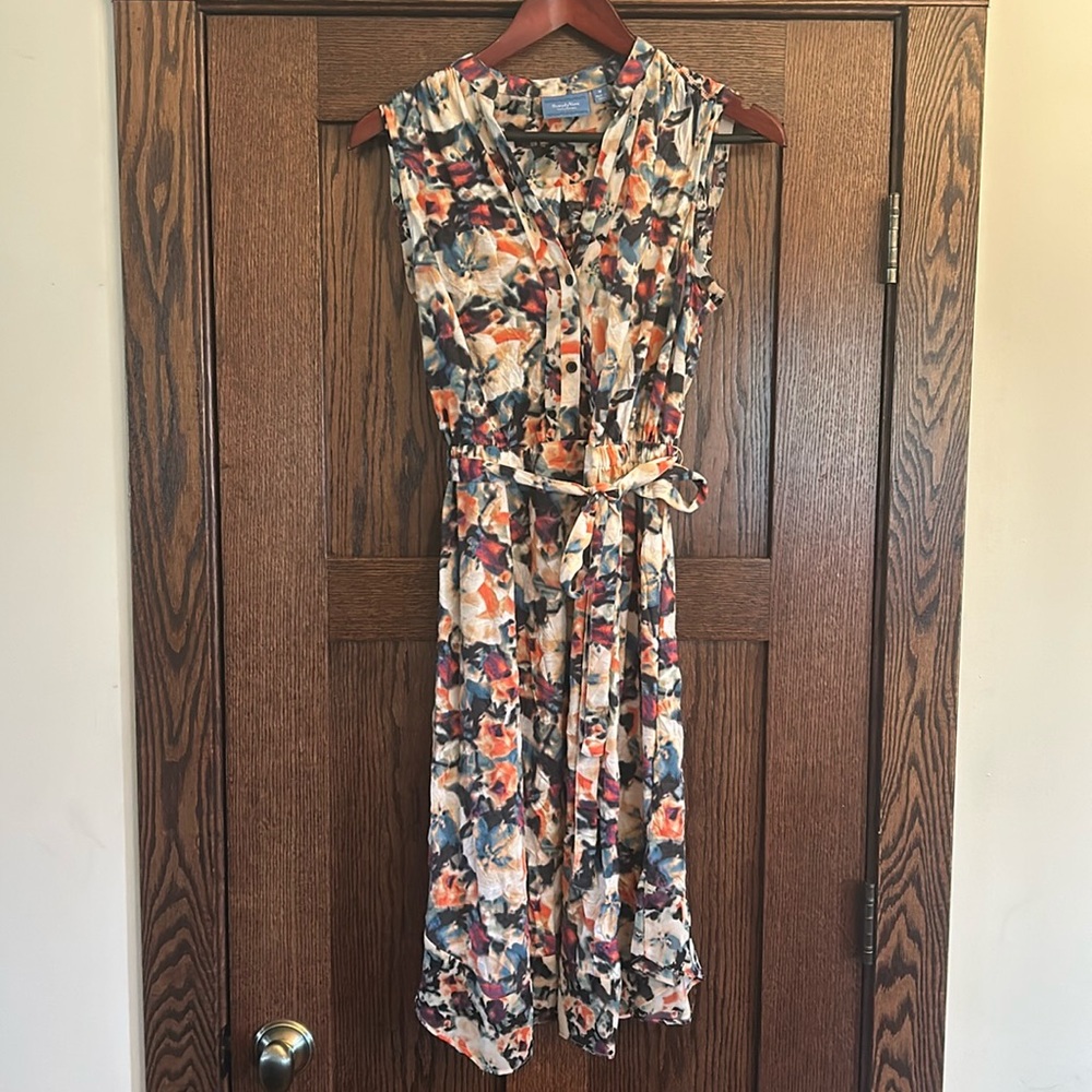 Simply Vera Wang Tie Waist Dress Size Medium